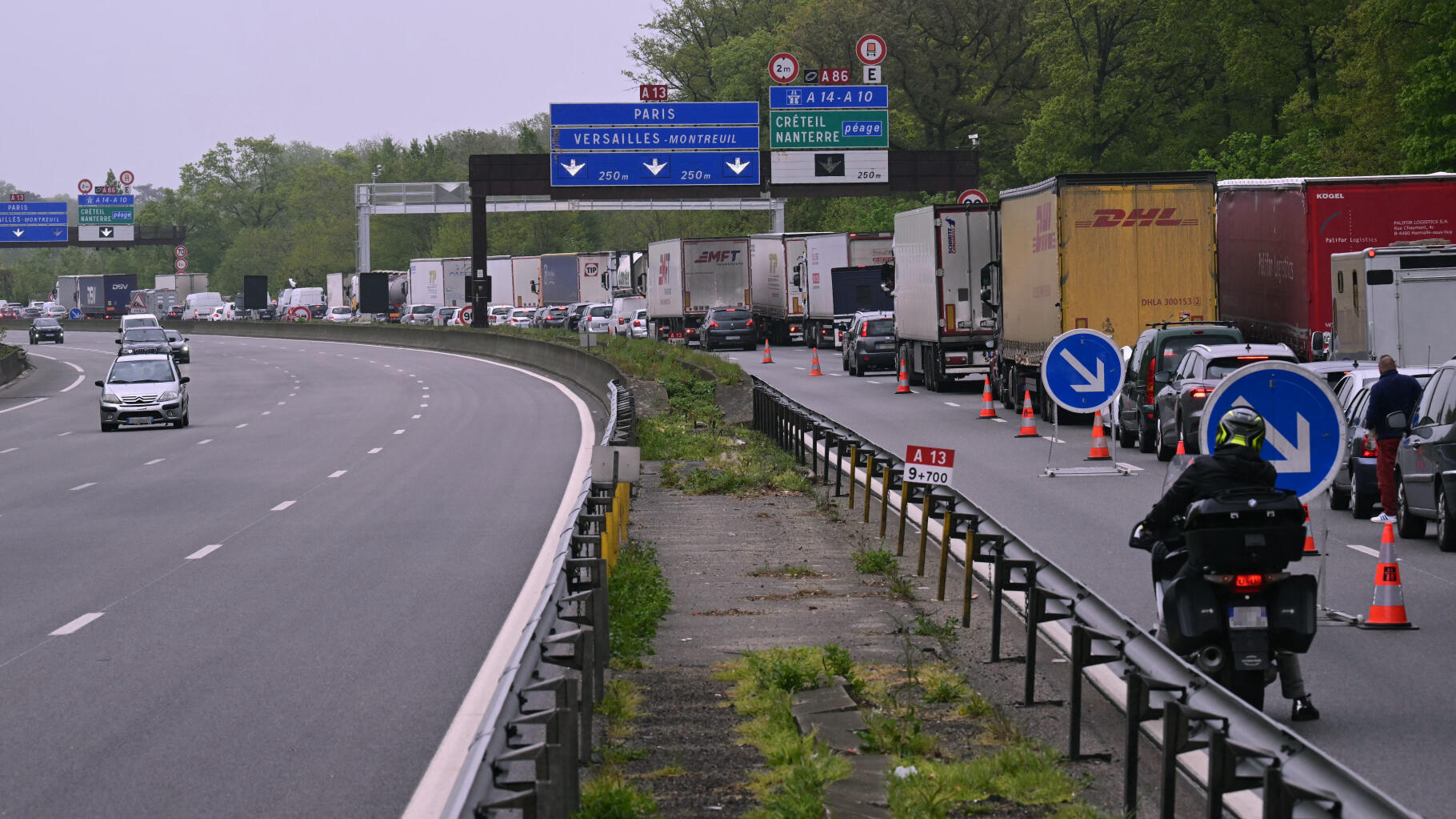 A13 fermée : l’État va prendre en charge une partie du péage de l’A14 pour les covoitureurs