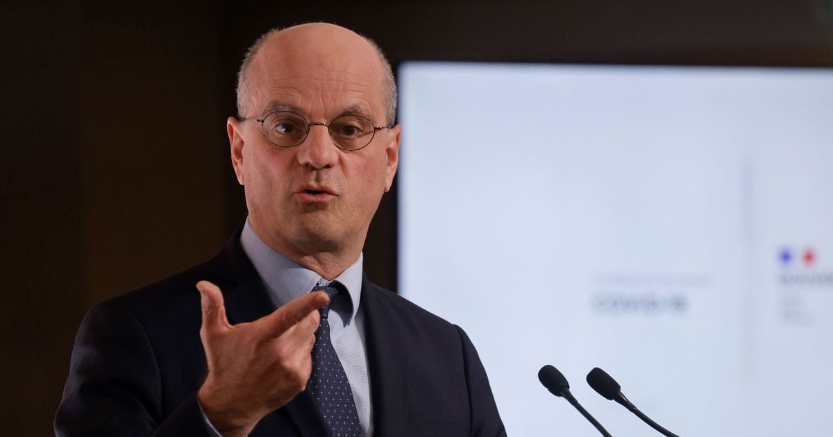 Jean-Michel Blanquer le 22 avril 2021 à Paris