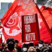 Revolutionärer Erster Mai: 2000 Linksradikale ziehen durch Frankfurt