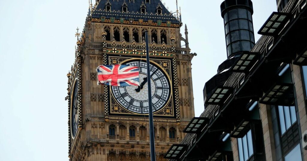 Vue sur Big Ben à Londres, le 18 août 2017