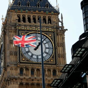 Vue sur Big Ben à Londres, le 18 août 2017