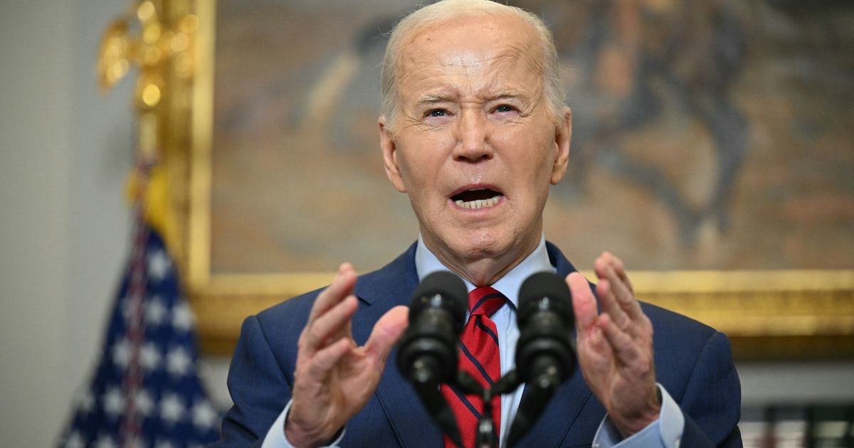 Joe Biden, à la Maison-Blanche, le 2 mai 2024.