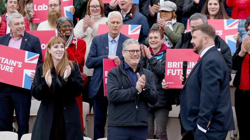 Sky News projection: Labour on course to be largest party - but short of overall majority