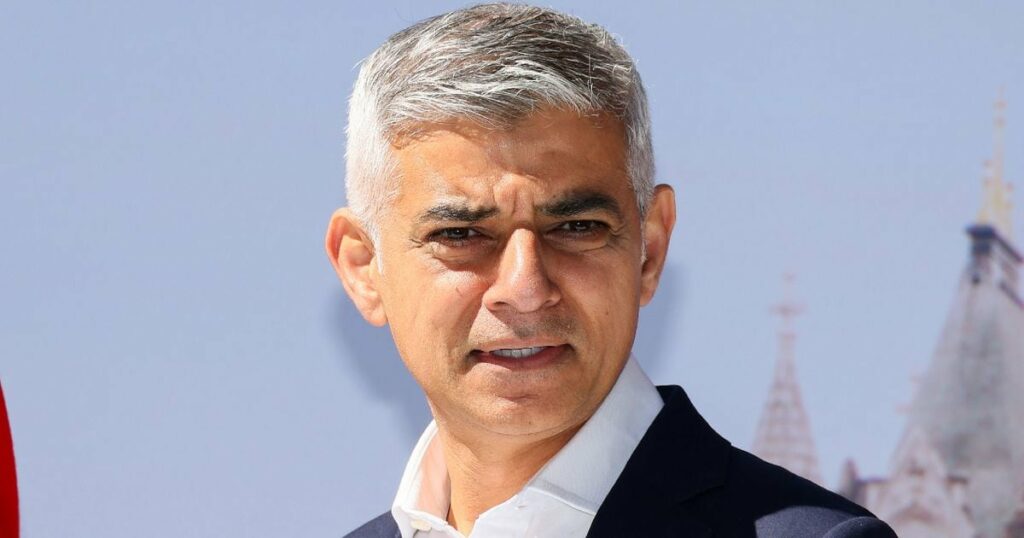 Le maire travailliste de Londres Sadiq Khan à New York, le 9 mai 2022