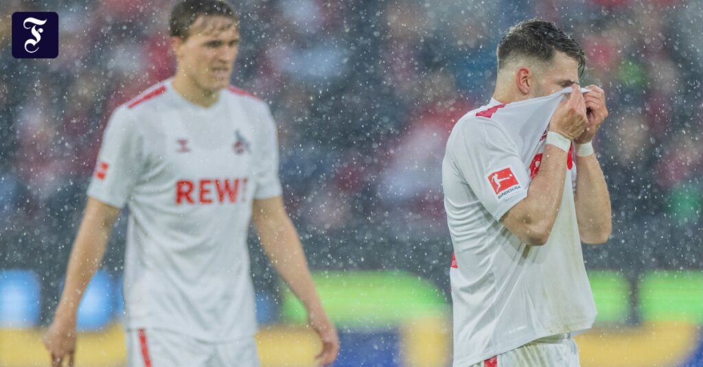 Frust in Fußball-Bundesliga: Der Abstieg des 1. FC Köln steht dicht bevor