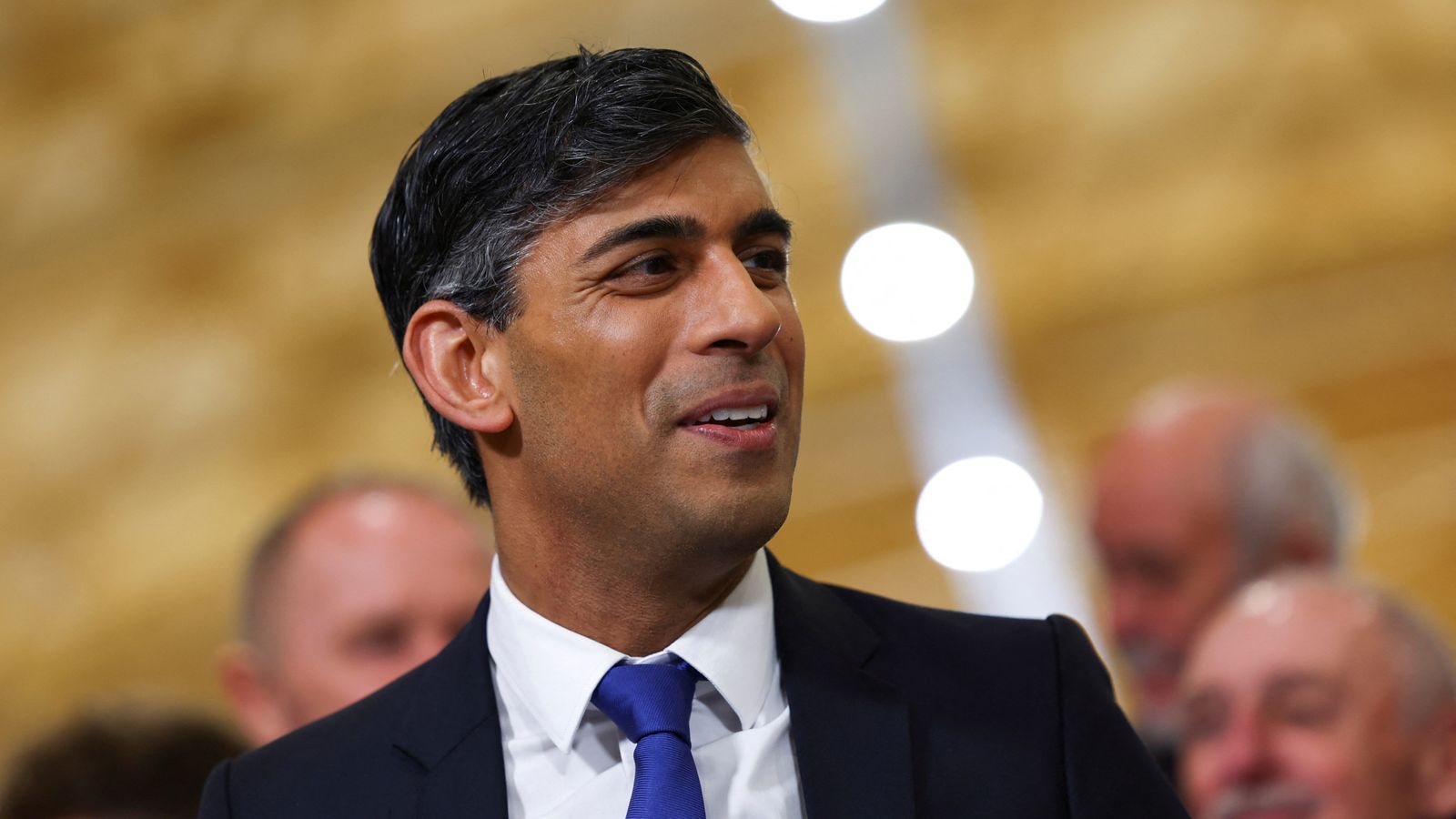 Britain's Prime Minister Rishi Sunak visits Teesside in Tees Valley, Darlington, Britain, May 3, 2024. REUTERS/Molly Darlington