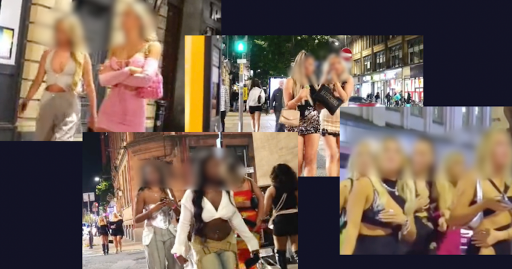 À Manchester et à Liverpool, des femmes filmées à leur insu dans la rue la nuit