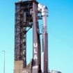 Boeing's Starliner capsule atop an Atlas V rocket stands ready for its upcoming mission at Space Launch Complex 41 at the Cape Canaveral Space Force Station, Sunday, May 5, 2024, in Cape Canaveral, Fla. Launch is scheduled for Monday evening. (AP Photo/John Raoux)