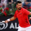 Novak Djokovic struck in head by water bottle while signing autographs