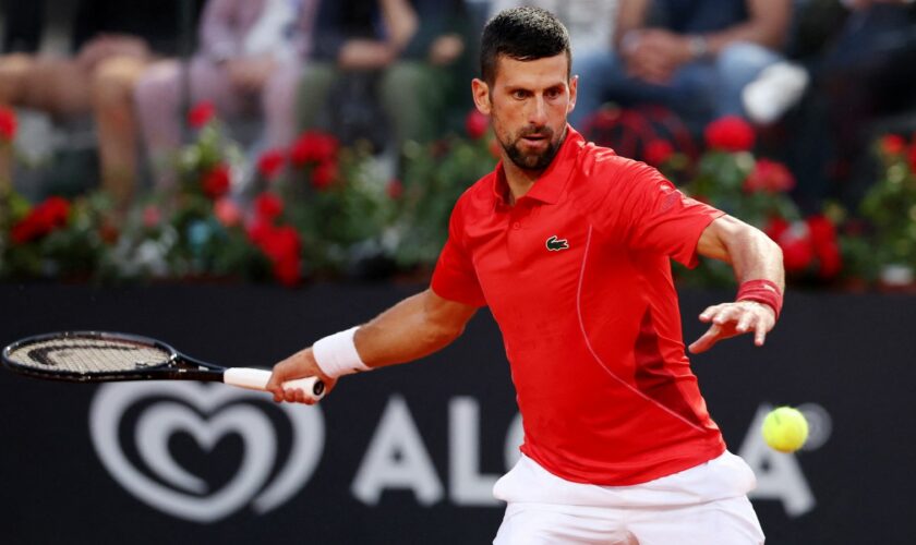 Novak Djokovic struck in head by water bottle while signing autographs