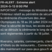 « Alerte extrêmement grave » : d’où vient ce message reçu par certains Parisiens sur leur téléphone ce lundi ?