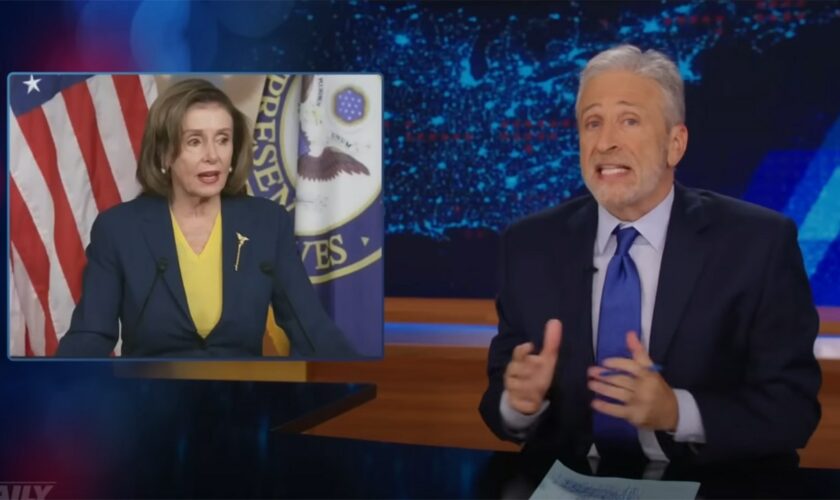 Jon Stewart calls out Nancy Pelosi, Hunter Biden and Bob Menendez in segment on political corruption