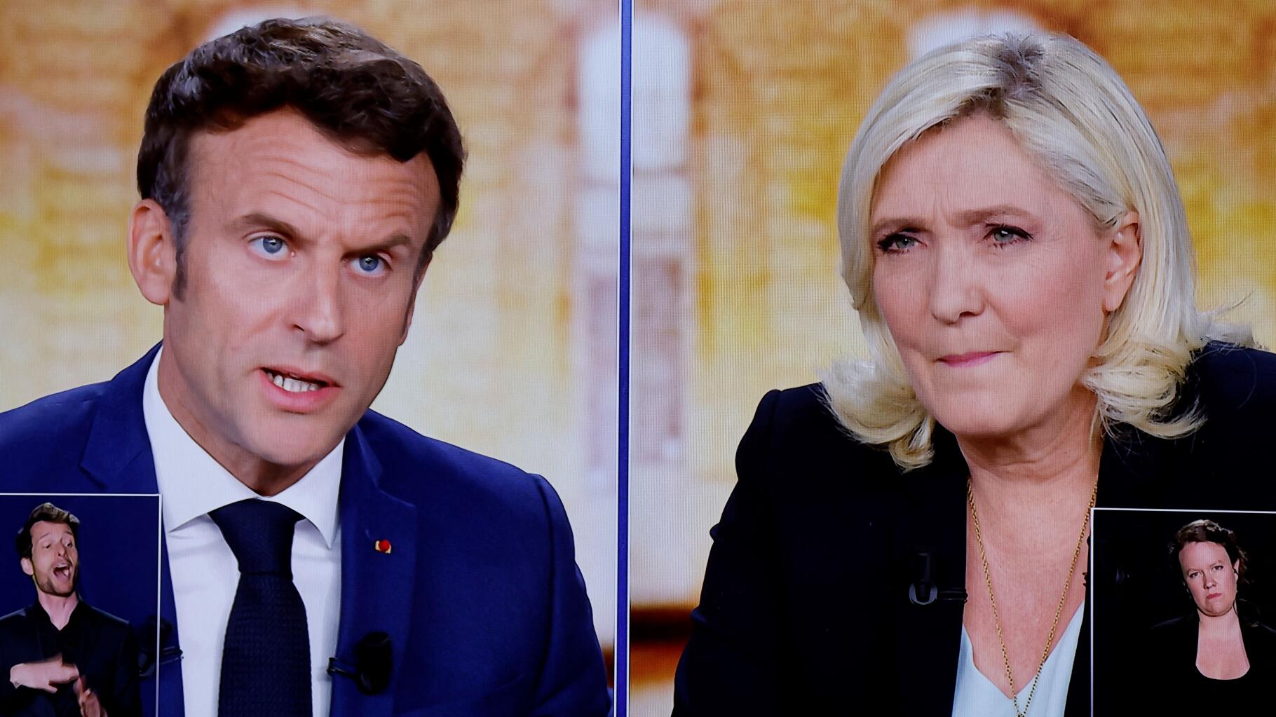 Marine Le Pen veut bien d’un débat avec Emmanuel Macron à condition qu’il mette sa démission sur la table