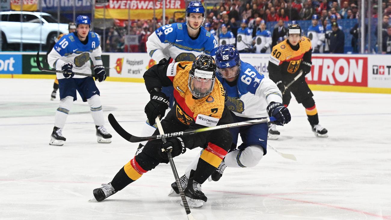 Eishockey-WM: Deutschland gewinnt fünftes Turnierspiel gegen Kasachstan