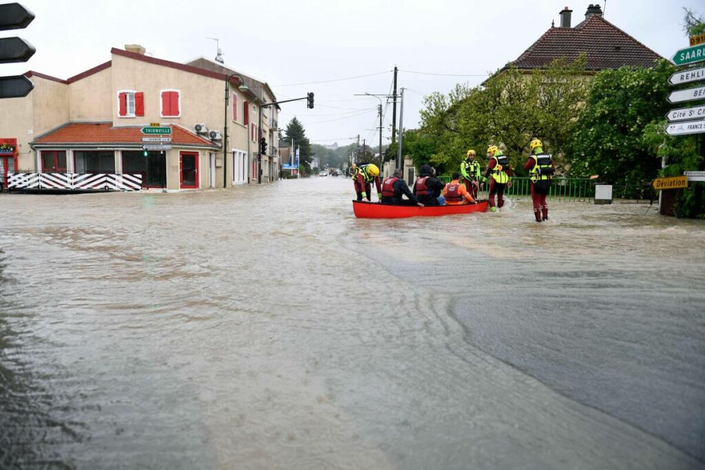 Intempéries : situation « compliquée » en Moselle, passée en vigilance rouge aux crues