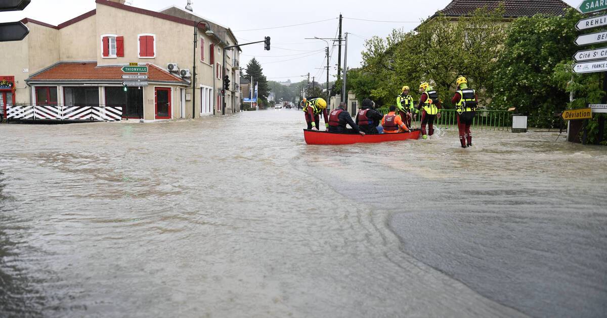 Inondations : la Meurthe-et-Moselle rejoint la Moselle en vigilance rouge «crues»