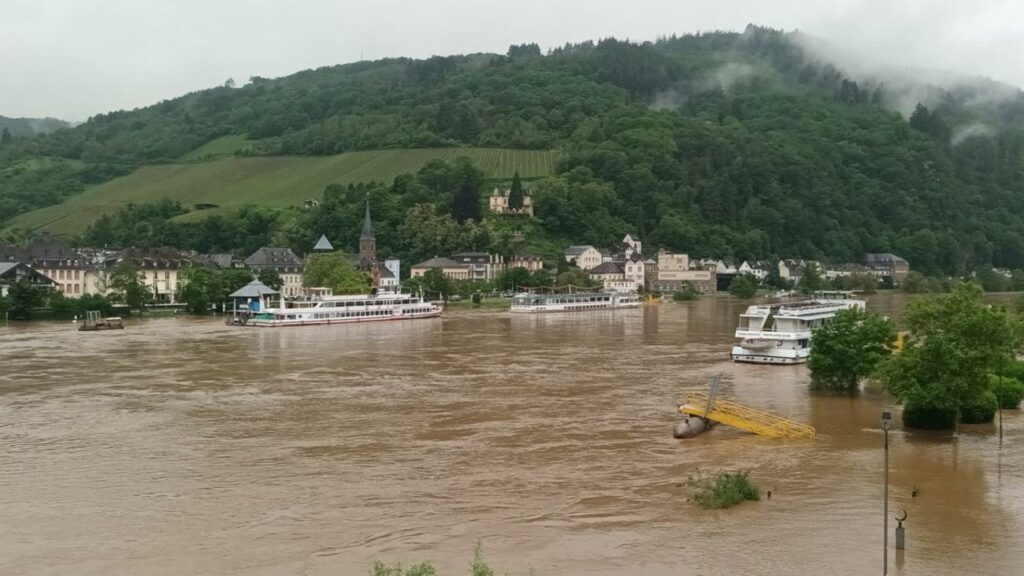 Rheinland-Pfalz: Hochwasserlage nach Starkregen weiter angespannt