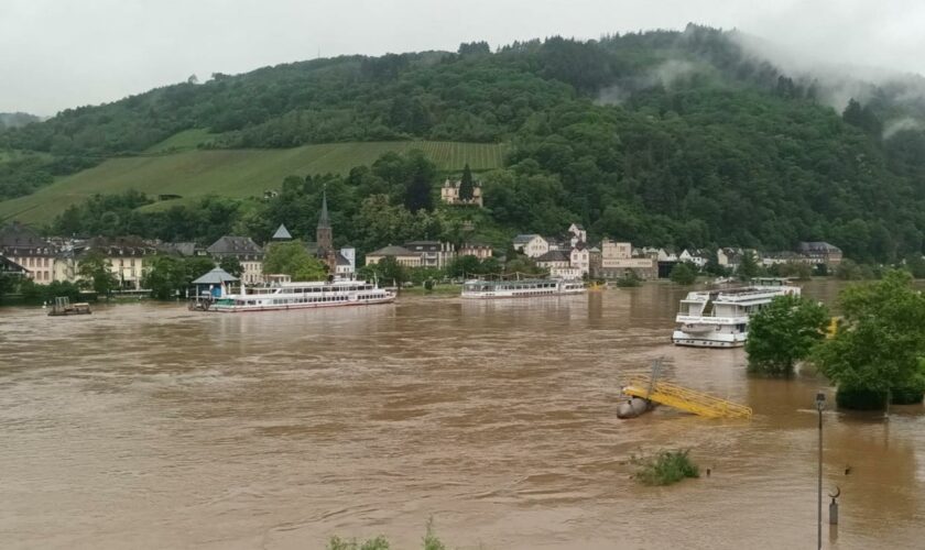 Rheinland-Pfalz: Hochwasserlage nach Starkregen weiter angespannt