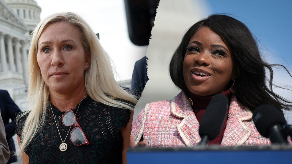 MTG responds to House Dem planning to hawk merchandise using 'bleach blonde' insult used against her