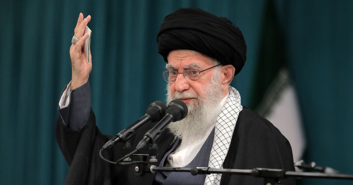 Le guide suprême iranien Ali Khamenei le 18 février 2024 à Téhéran