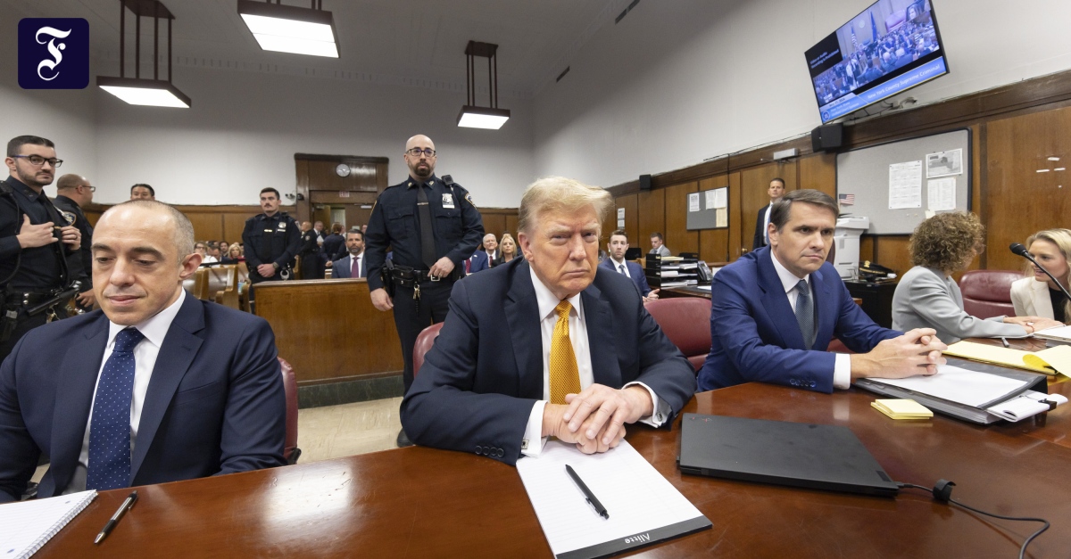 Schweigegeld-Prozess in New York: Trump sagt nicht mehr als Zeuge aus