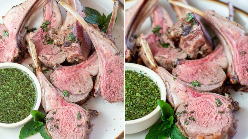 Tender, delicious rack of lamb for dinner: Try the recipe