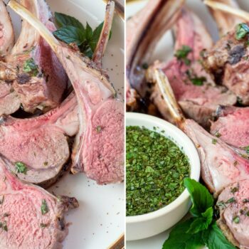 Tender, delicious rack of lamb for dinner: Try the recipe