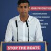 Prime Minister Rishi Sunak speaking during a press conference at Western Jet Foil in Dover, as he gives an update on the progress made in the six months since he introduced the Illegal Migration Bill under his plans to "stop the boats". Picture date: Monday June 5, 2023.