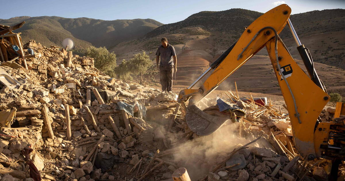 Les images après le tremblement de terre au Maroc