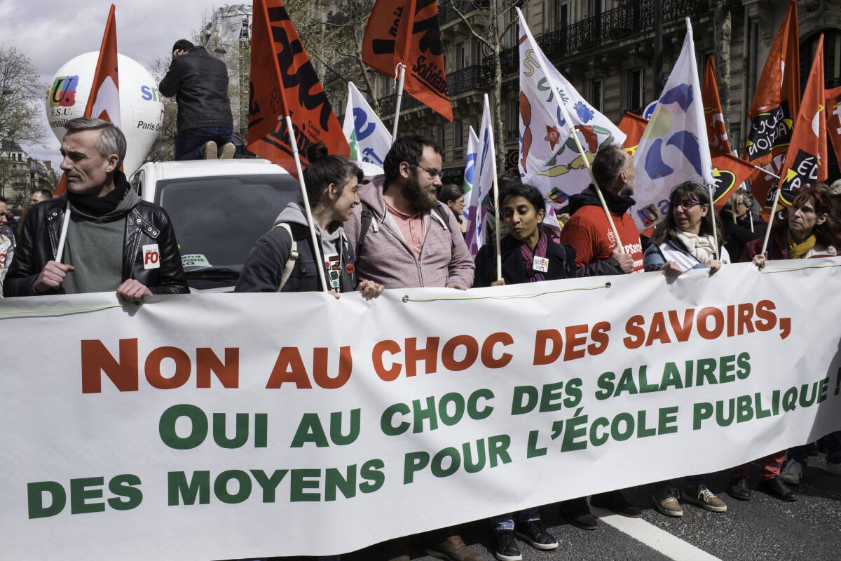 Manif contre la réforme du collège : choc d’opposition pour le choc des savoirs