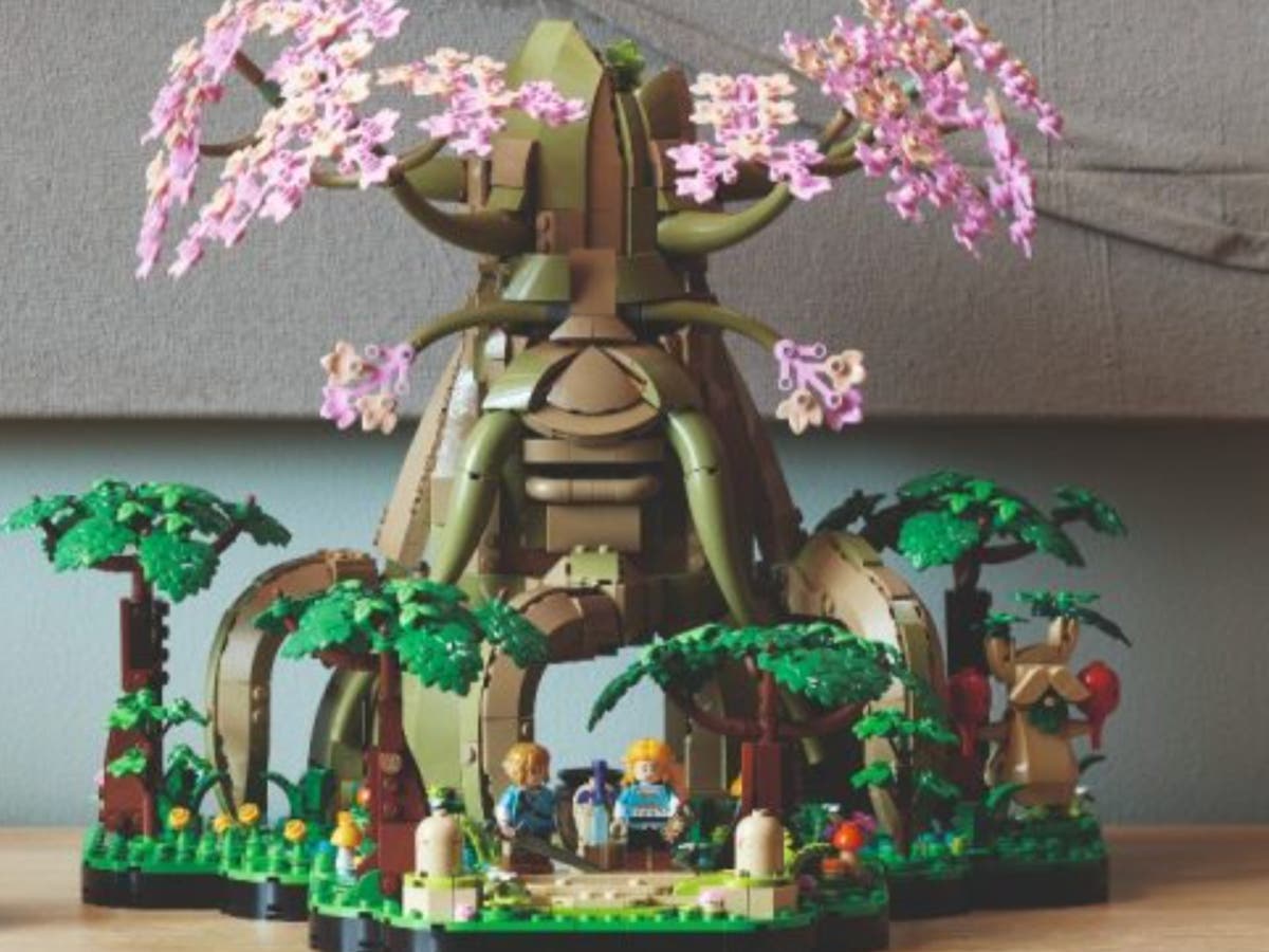 Lego reveals first Legend of Zelda set with a 2,500-piece Great Deku Tree