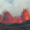 Volcano in Iceland erupts again