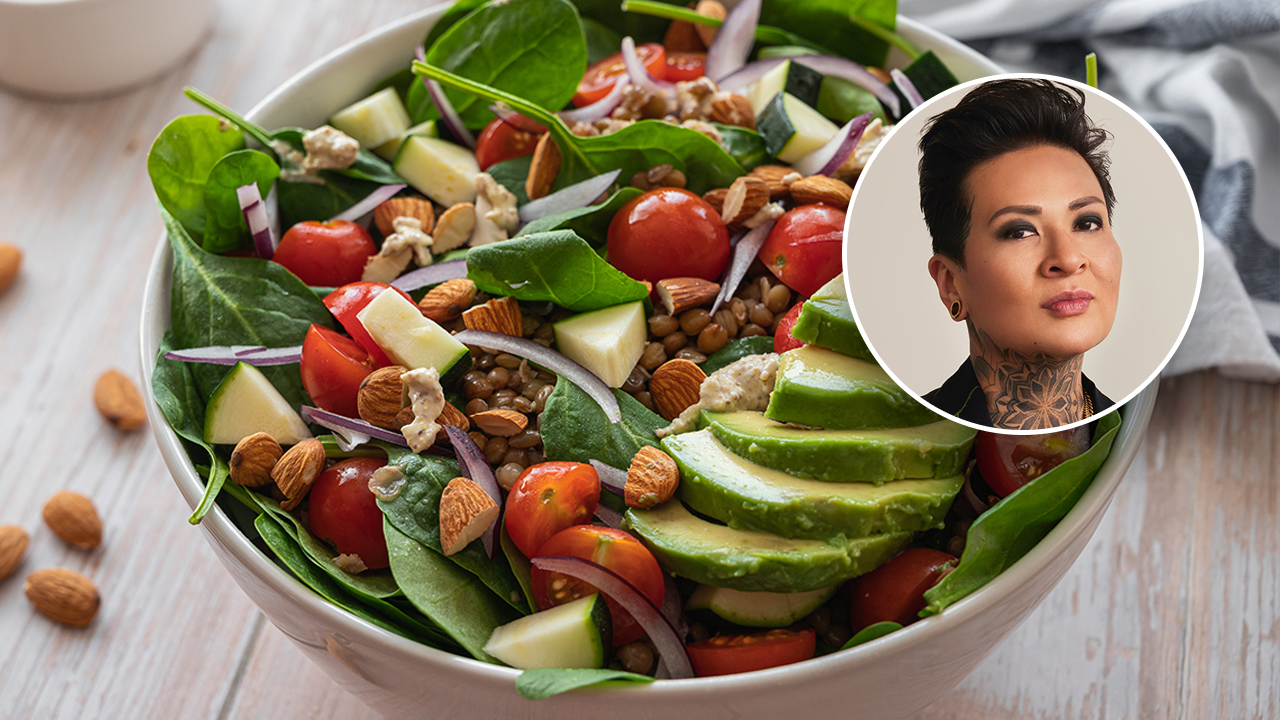 Kardashians' celebrity chef shares secrets of healthier salads, how to include the kids and more