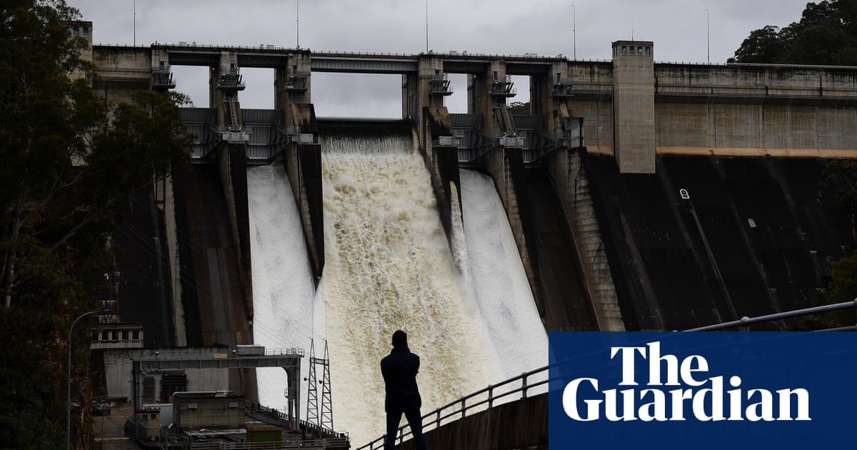 Australia weather: spill warning for Sydney’s Warragamba dam as Bunbury recovers from freak WA tornado