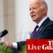 Biden enlists January 6 police officers for swing state campaigns as Democrats reportedly ‘freaking out’ over poor polling – live