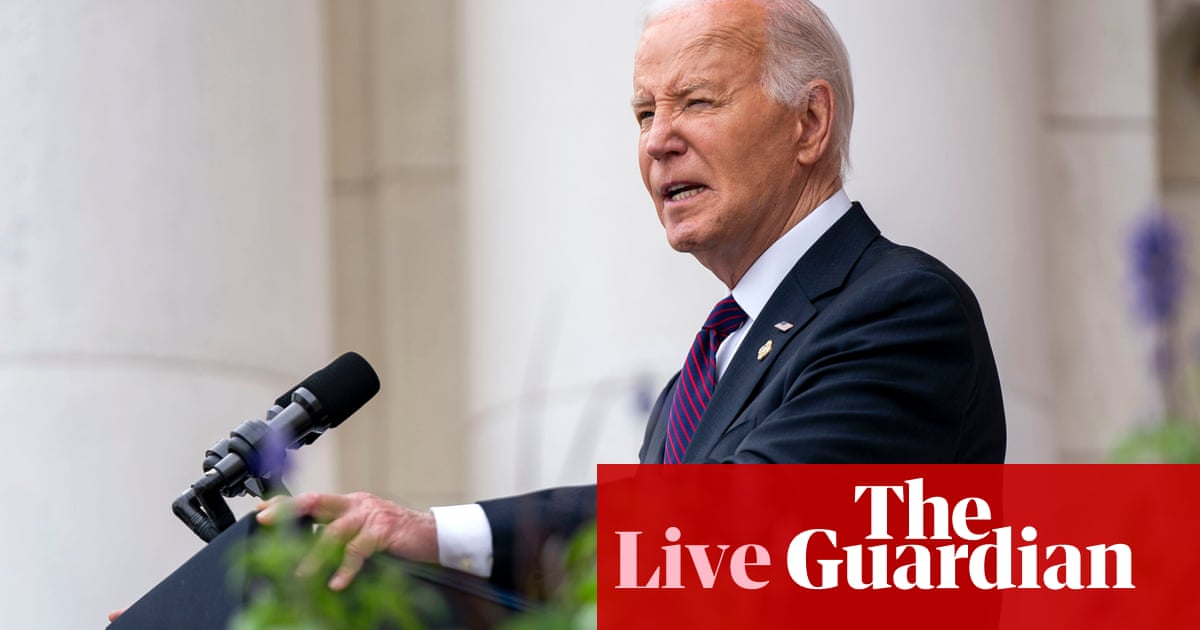 Biden enlists January 6 police officers for swing state campaigns as Democrats reportedly ‘freaking out’ over poor polling – live