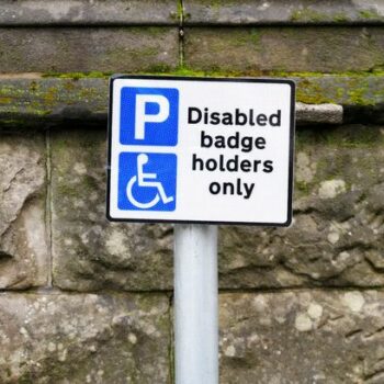 Blue Badge holders cannot park in 11 certain places at any time of the day or night