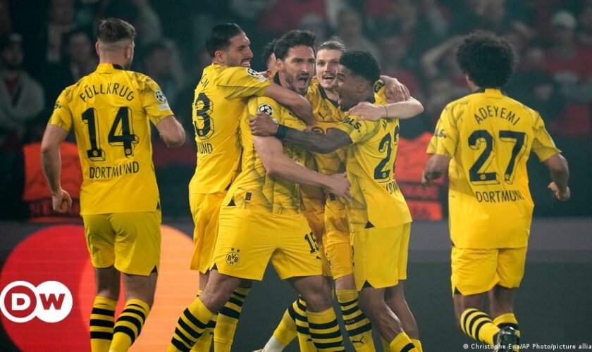 Borussia Dortmund beat PSG to reach Champions League final