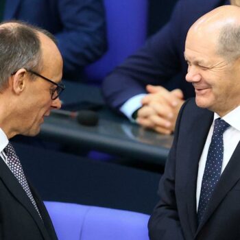 Bundeskanzler: Olaf Scholz wäre Friedrich Merz als Gegenkandidat "ganz recht"