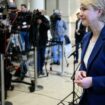 Manuela Schwesig (SPD), Ministerpräsidentin von Mecklenburg-Vorpommern und amtierende Bundesratspräsidentin, äußert sich vor Beg