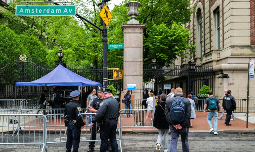 Columbia cancels main commencement; arrests continue at other campuses