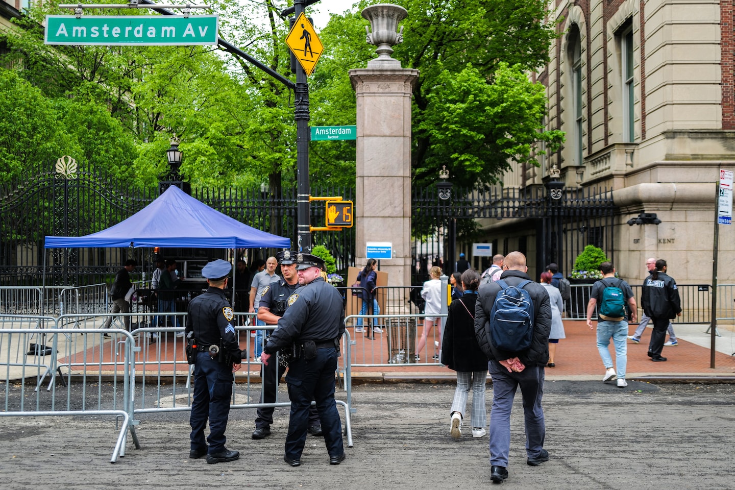 Columbia cancels main commencement; arrests continue at other campuses