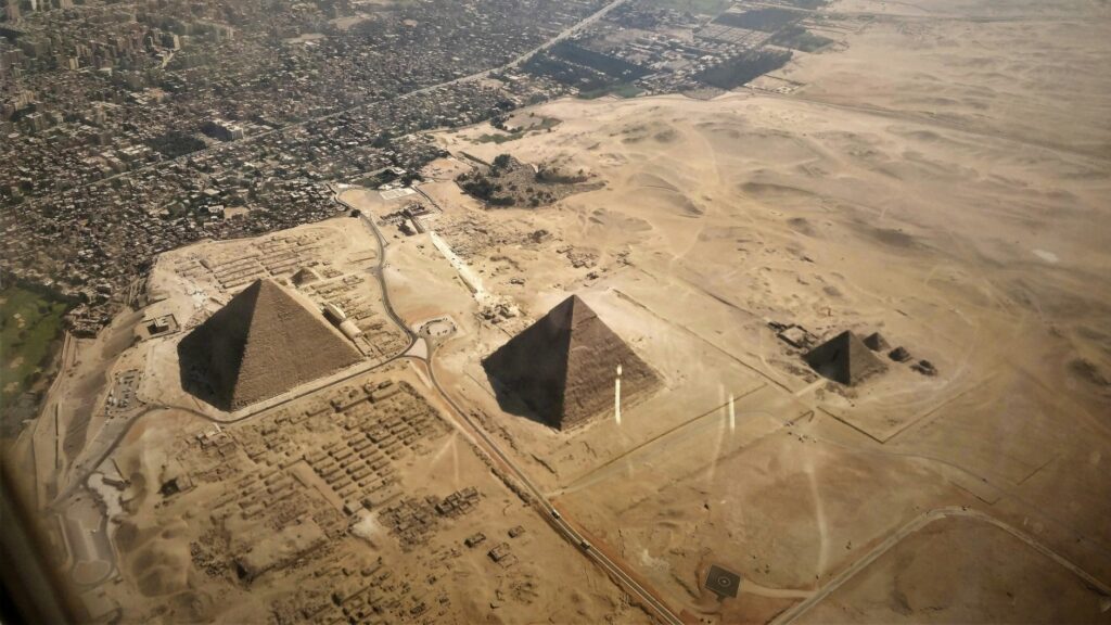 D'étranges structures souterraines découvertes sous une pyramide de Gizeh