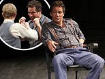 Dominic West cuts a disheveled figure for Arthur Miller's A View From The Bridge's West End photocall after previously criticising London theatre audiences