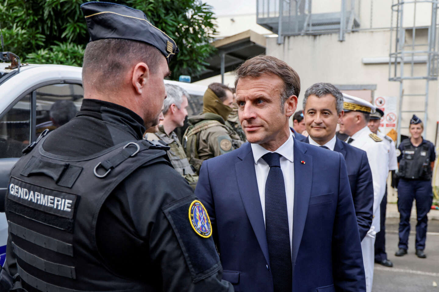 Emmanuel Macron se dit « prêt à débattre » avec Marine Le Pen avant les élections européennes