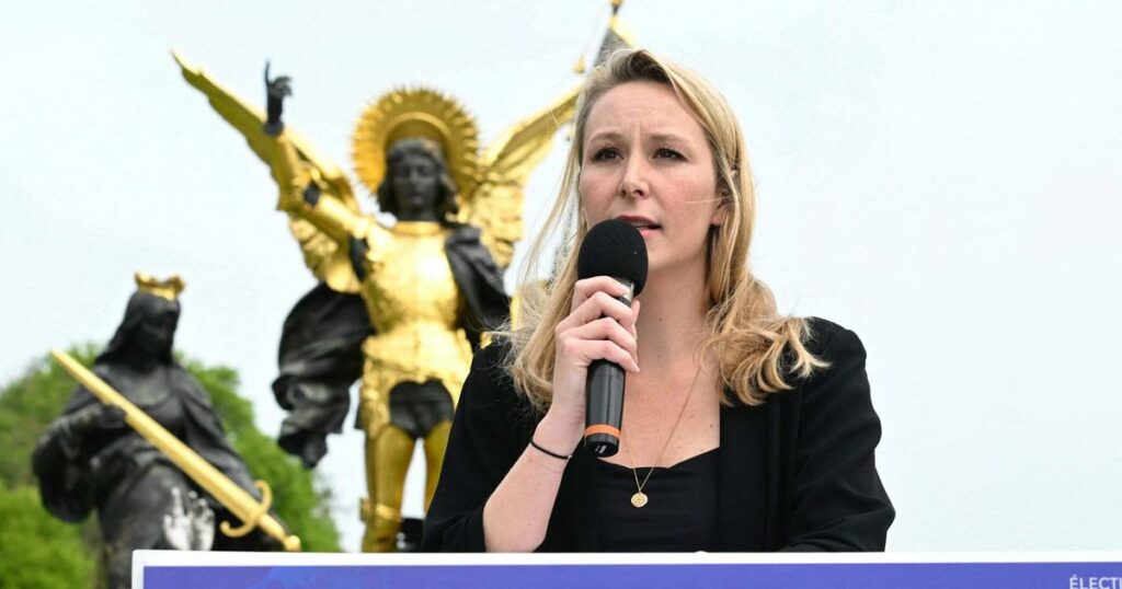 Européennes: à Domrémy-la-Pucelle, Marion Maréchal veut faire entendre sa voix