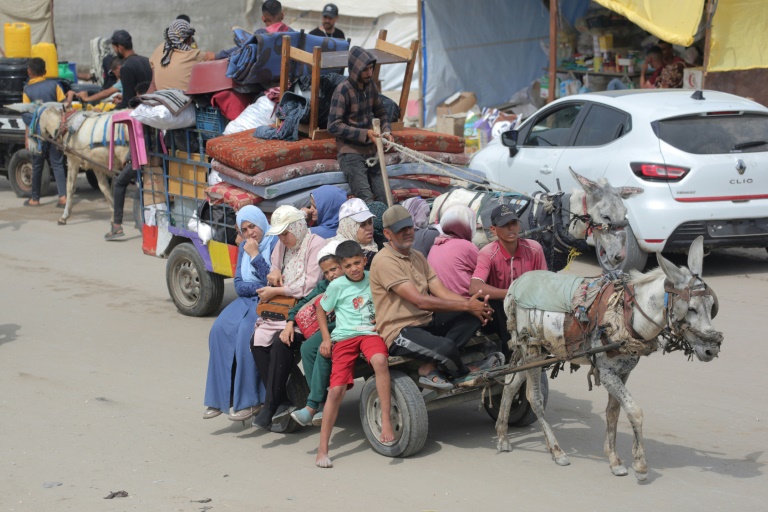 Gaza: Une nouvelle frappe meurtrière sur un camp de Rafah