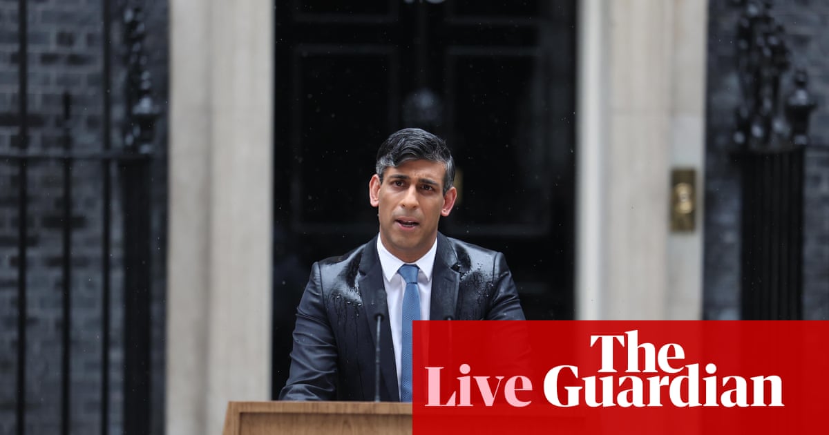 General election 2024: Rishi Sunak calls vote for 4 July – UK politics live