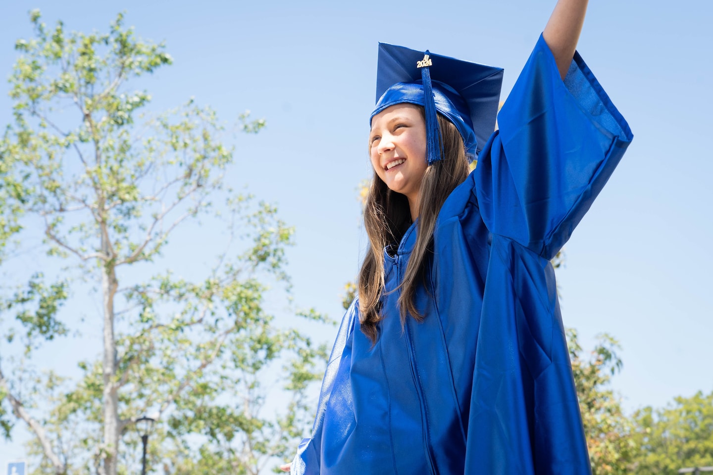 Her brother got an associate’s degree at 11. She graduated even younger.