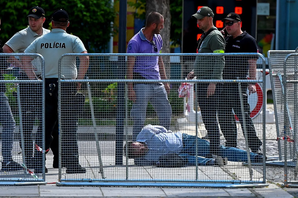 Herido a tiros el primer ministro de Eslovaquia, Robert Fico